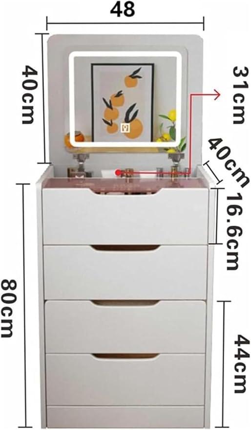 Penteadeira Organizadora Glowsmart-Exclusividade Viva lar