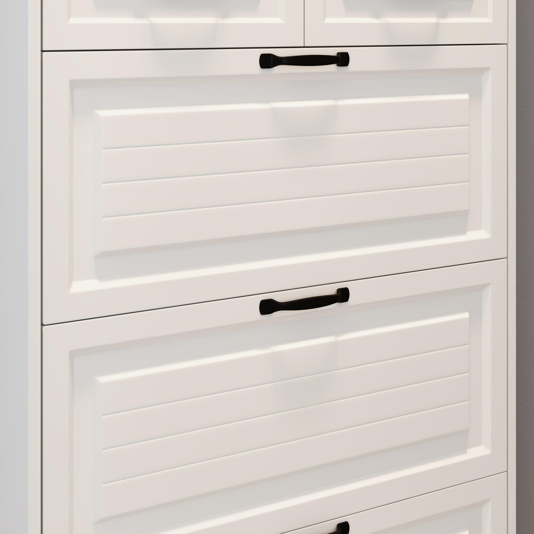 Armário de Sapatos - 3 Gavetas Basculantes 2 Gavetas com Cabide