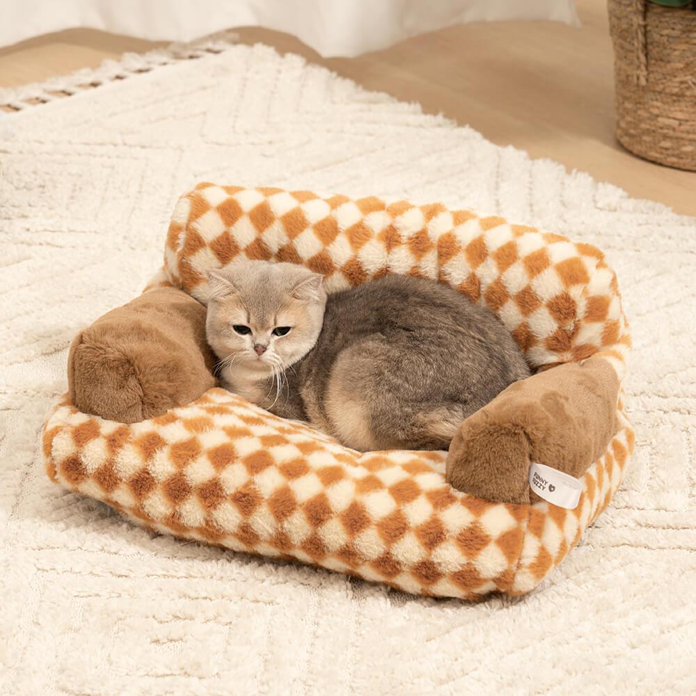Sofá Cama Para Pet Ortopédico Vintage
