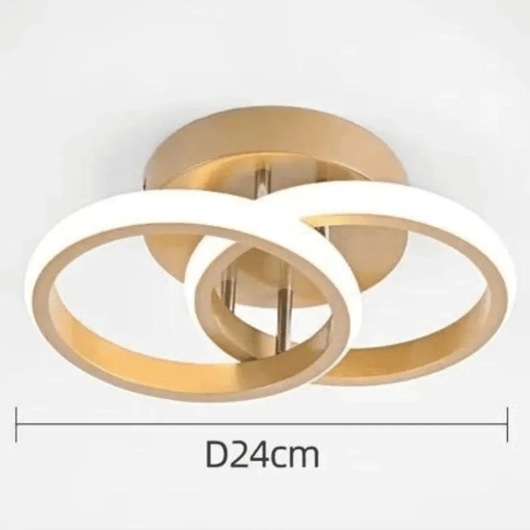 Luminária de Teto para Sala/Quarto/Cozinha em LED Circular