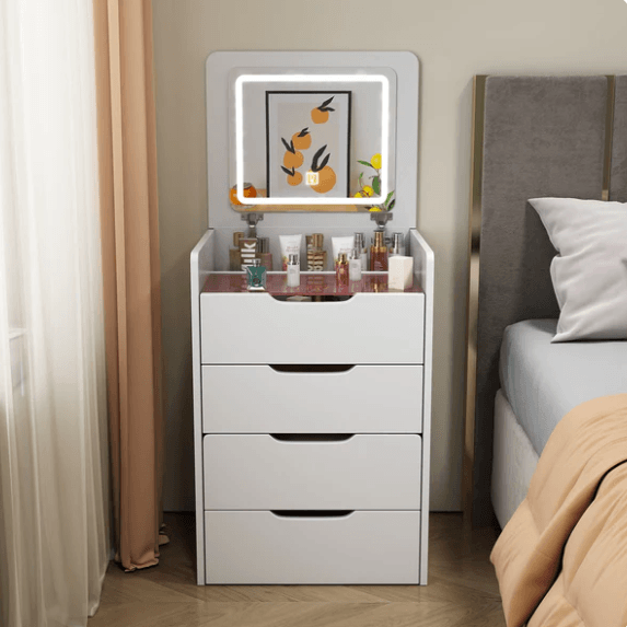 Penteadeira Organizadora Glowsmart-Exclusividade Viva lar