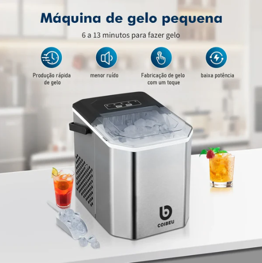 Smartice - Maquina de Gelo Portátil