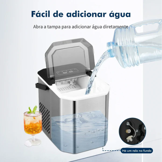Smartice - Maquina de Gelo Portátil