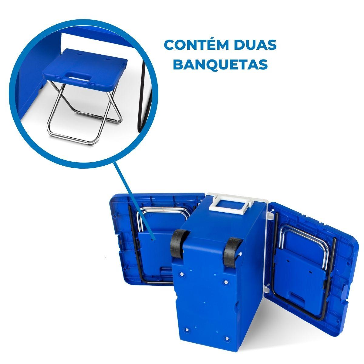 Caixa Térmica Cooler 5 em 1 de 32L