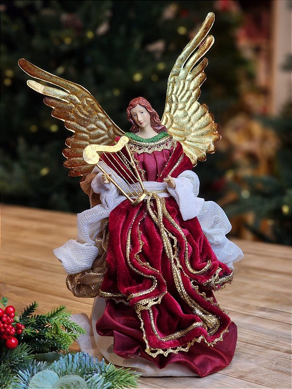 ANJO SACRO VERMELHO