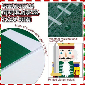 4 peças, Decoração de Natal para o quintal