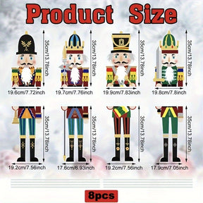 4 peças, Decoração de Natal para o quintal