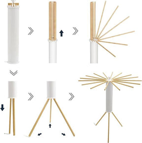 Varal de Roupas Tripé Versátil e Multifuncional