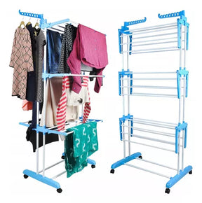 Varal Triplo Versátil e Multifuncional - EXCLUSIVIDADE Decora Lar