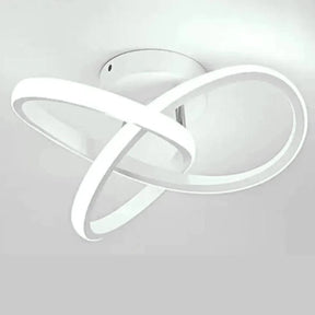 Luminária de Teto para Sala/Quarto/Cozinha em LED Espiral