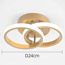 Luminária de Teto para Sala/Quarto/Cozinha em LED Circular