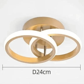 Luminária de Teto para Sala/Quarto/Cozinha em LED Circular