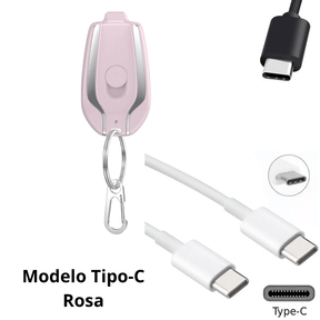 Carregador Chaveiro - Para Iphones e Tipo-C
