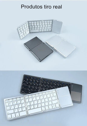 Mini teclado Bluetooth sem fio portátil