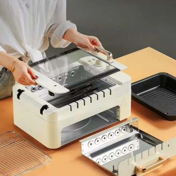 (BLACK FRIDAY) Grill SmartHome 3 em 1 - Exclusividade Morada