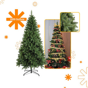 (MAIS VENDIDO) Arvore de Natal Pinheiro Montagem Instantânea com Controle Remoto + 700 Leds PROMOÇÃO BLACK FRIDAY