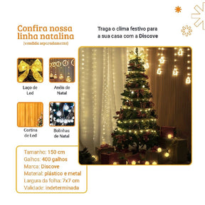 (MAIS VENDIDO) Arvore de Natal Pinheiro Montagem Instantânea com Controle Remoto + 700 Leds PROMOÇÃO BLACK FRIDAY
